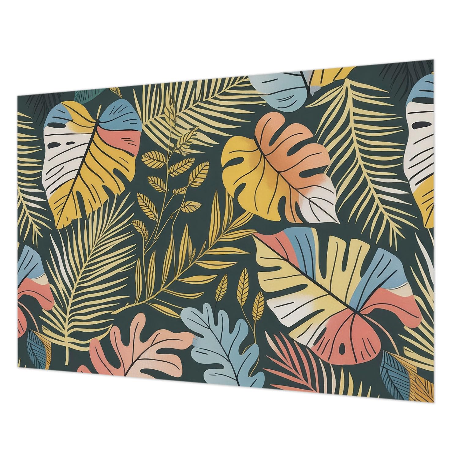 Papier peint intissé lavable Tulup grand format avec colle incluse