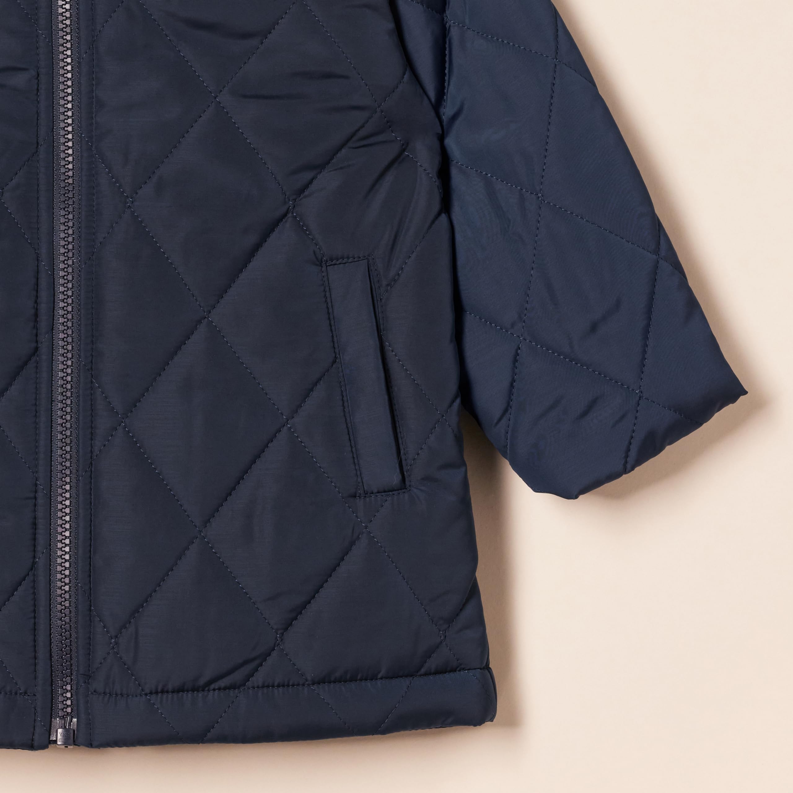 Amazon Essentials Unisex niños Chaqueta Larga Acolchada