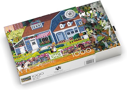 Miniatura 5 de Buffalo Games - Silver Select - Charles Wysocki - Prarie Wind Flowers - Rompecabezas de 1000 piezas para adultos desafiante rompecabezas perfecto