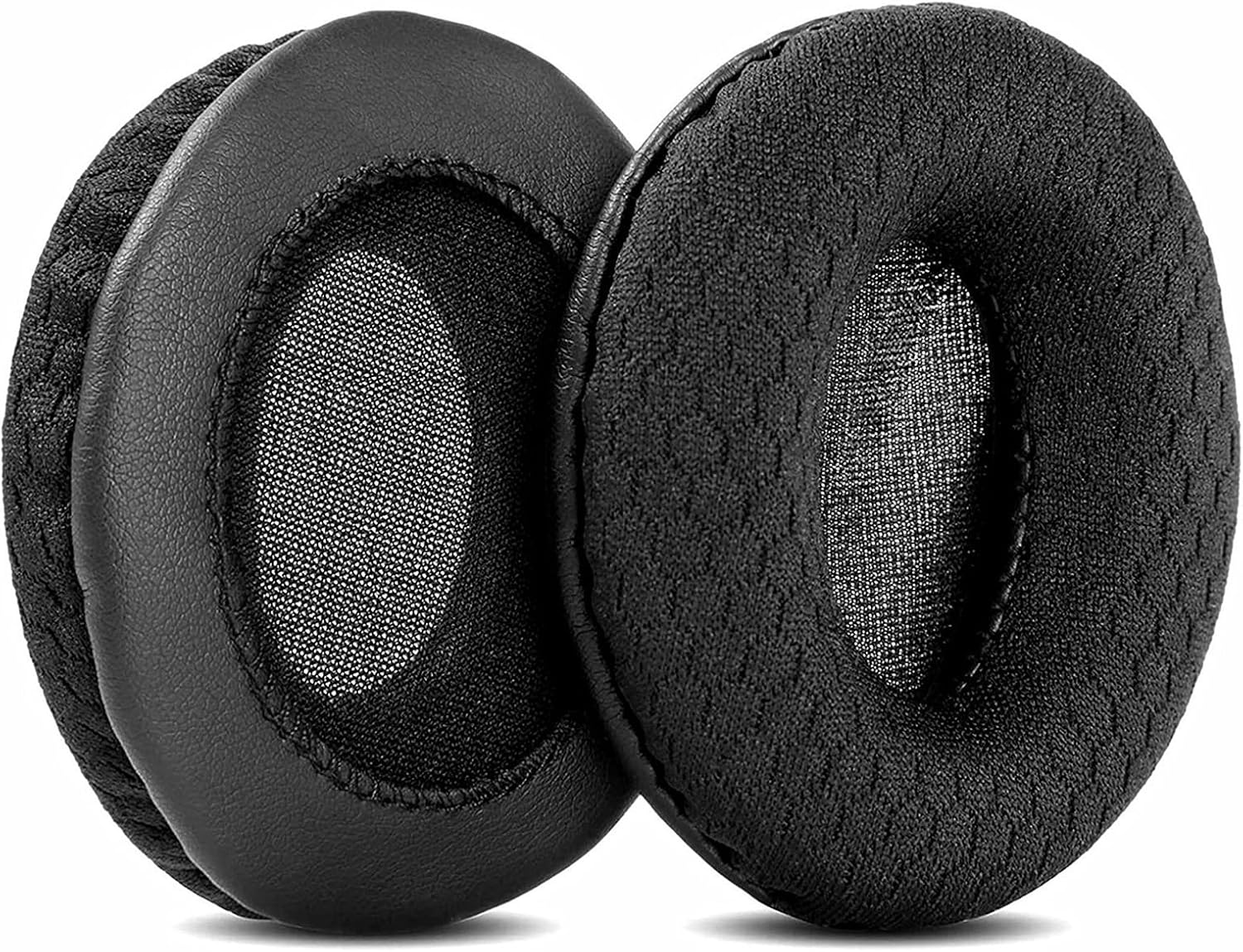 Ersatz-Ohrpolster Für Philips TR55LX Kopfhörer – Memory Foam, Stoff, Schwarz, 1 Paar