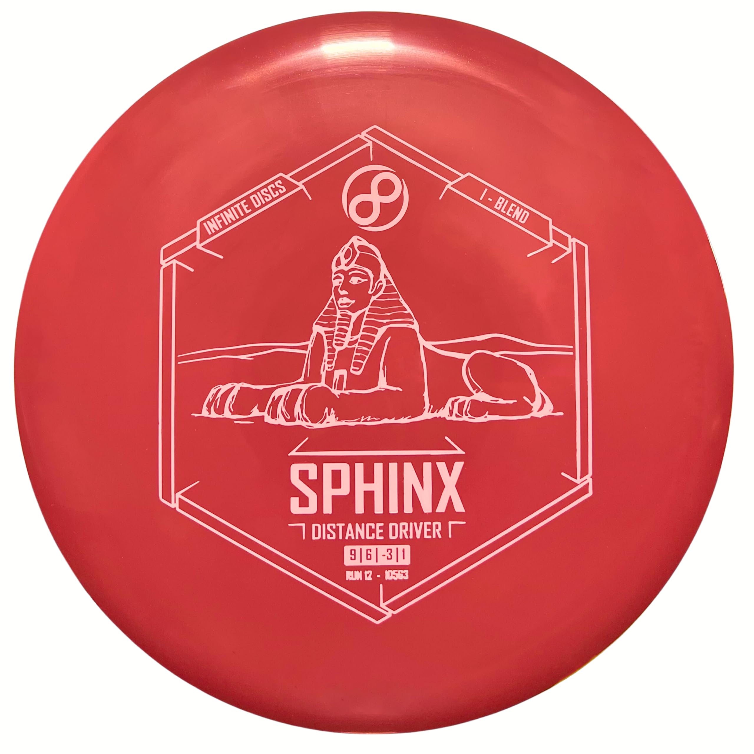 Infinite DiscsDisc Golf Straight Beginner Driver I-Blend Sphinx
