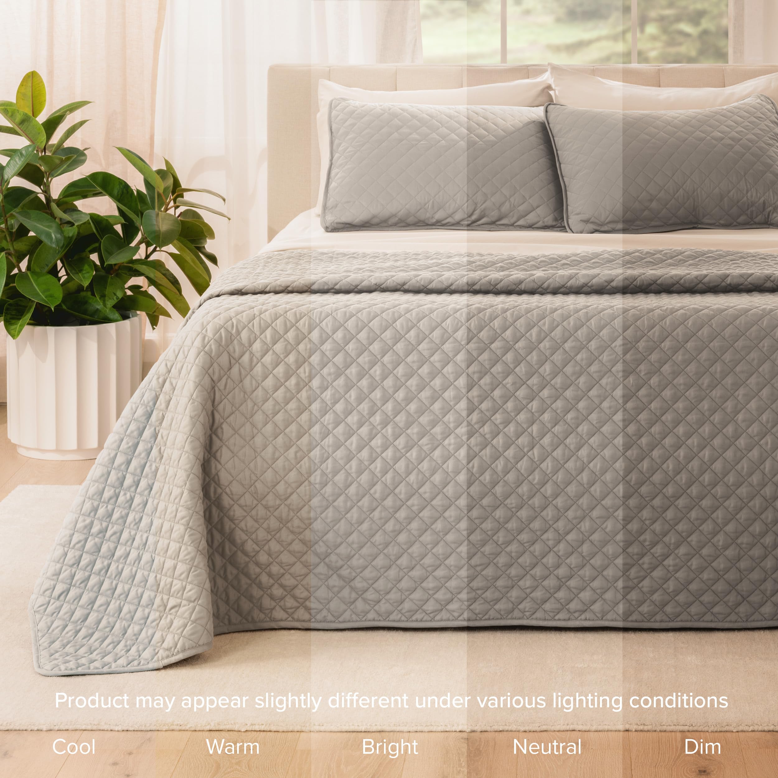 Amazon.com: Bare Home Coverlet Set - Twin/Twin Extra Long