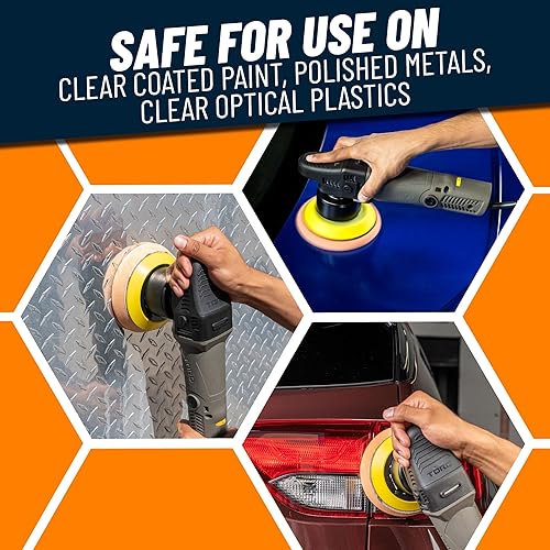 Miniatura 4 de Kit pulidora orbital Torq Torq Random (9 piezas)