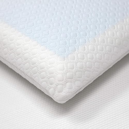 Miniatura 4 de SensorPEDIC Almohada Comfort de espuma viscoelástica, estándar (paquete de 1), color blanco