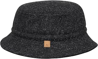 Glen Travel Hat | Harris Tweed Bucket Hat for Men and Women | Warm and Stylish Fishing Hat