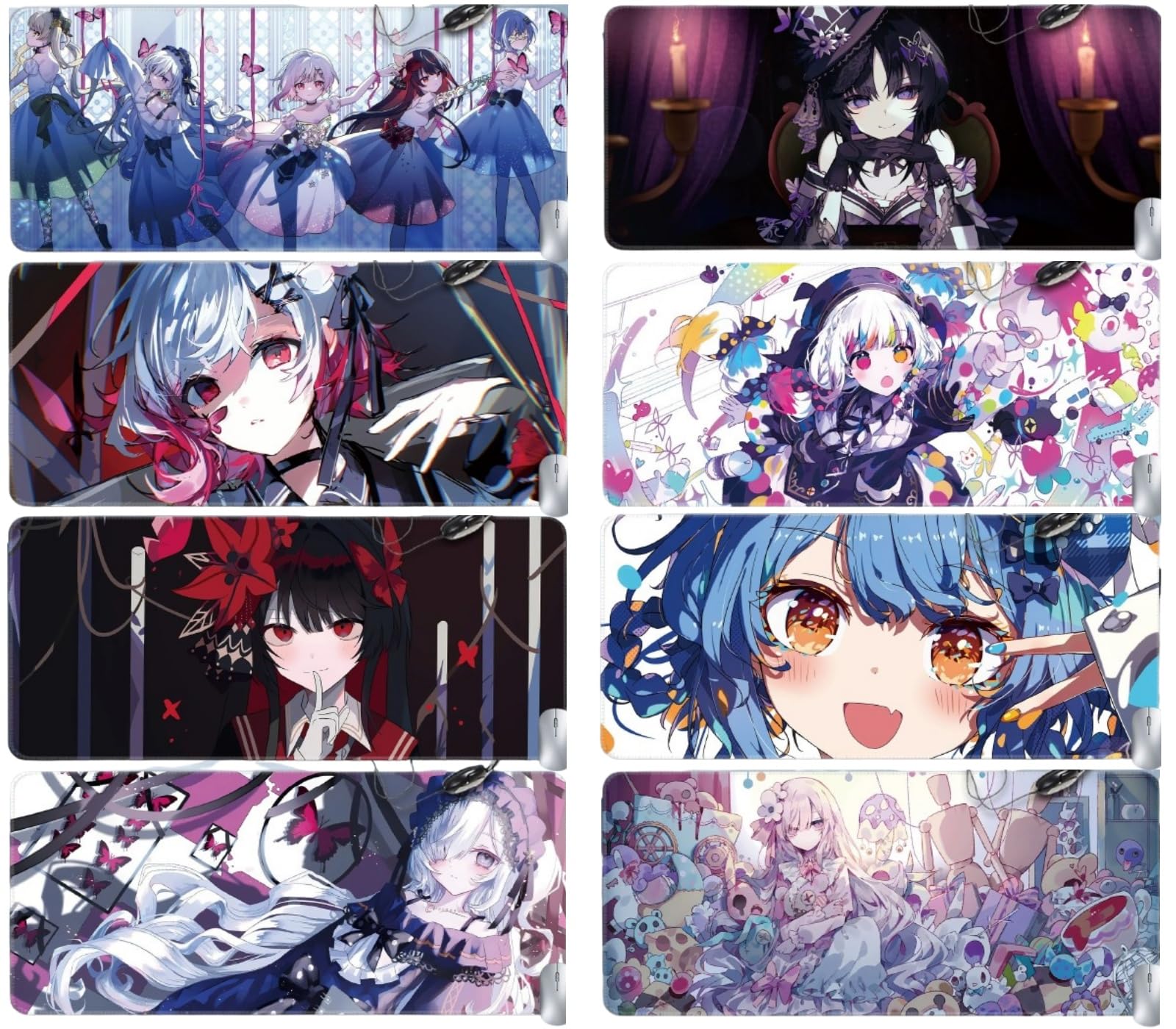 「魔法少女ノ魔女裁判」 マルチデスクマット　桜羽エマ プレミアムマルチラバーマット「魔法少女ノ魔女裁判」02/桜羽エマ&橘