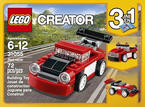 Miniatura 2 de Kit de construcción LEGO Creator Red Racer 31055