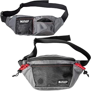 Leash Boss PackUp Pouch and Trainer Pack - Dog Walking and Training Fanny Packs with Poop Bag Dispensers