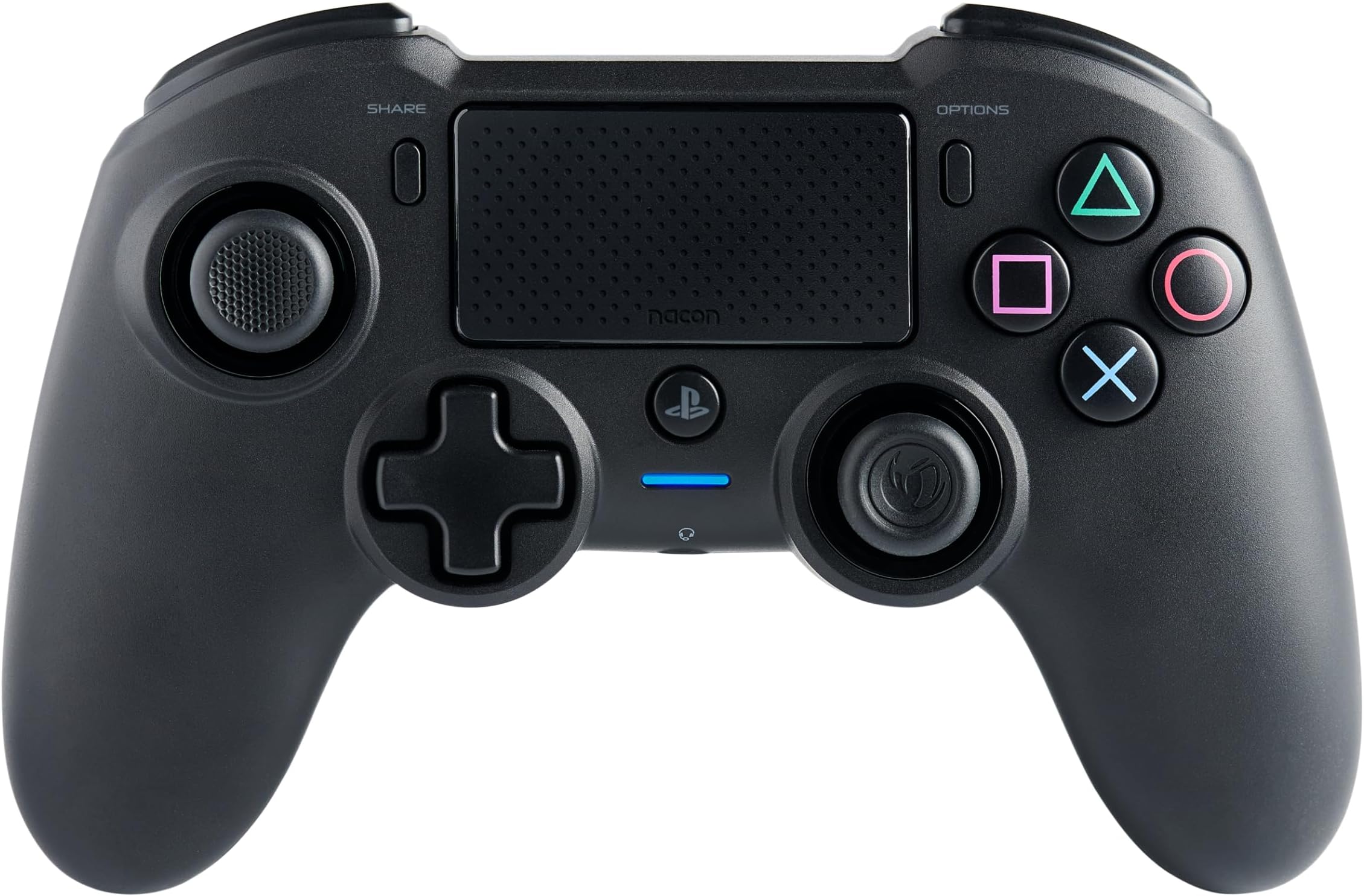 Nacon Asymmetric Wireless PC Gamepad PlayStation 4 Black – Video Game Accessories (Game Controller, PC, PlayStation 4, Analogue/Digital, Options, Share, Wired & Wireless, Bluetooth/USB)