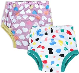 FLYISH DIRECT Baby,Clothing,Baby Boys 0-24m,Underwear,Training Pants FLYISH DIRECT Potty Training Pants Boys, Absorbent Toddler Training Pants Girls, 100% Cotton Training Underwear, 2 Packs