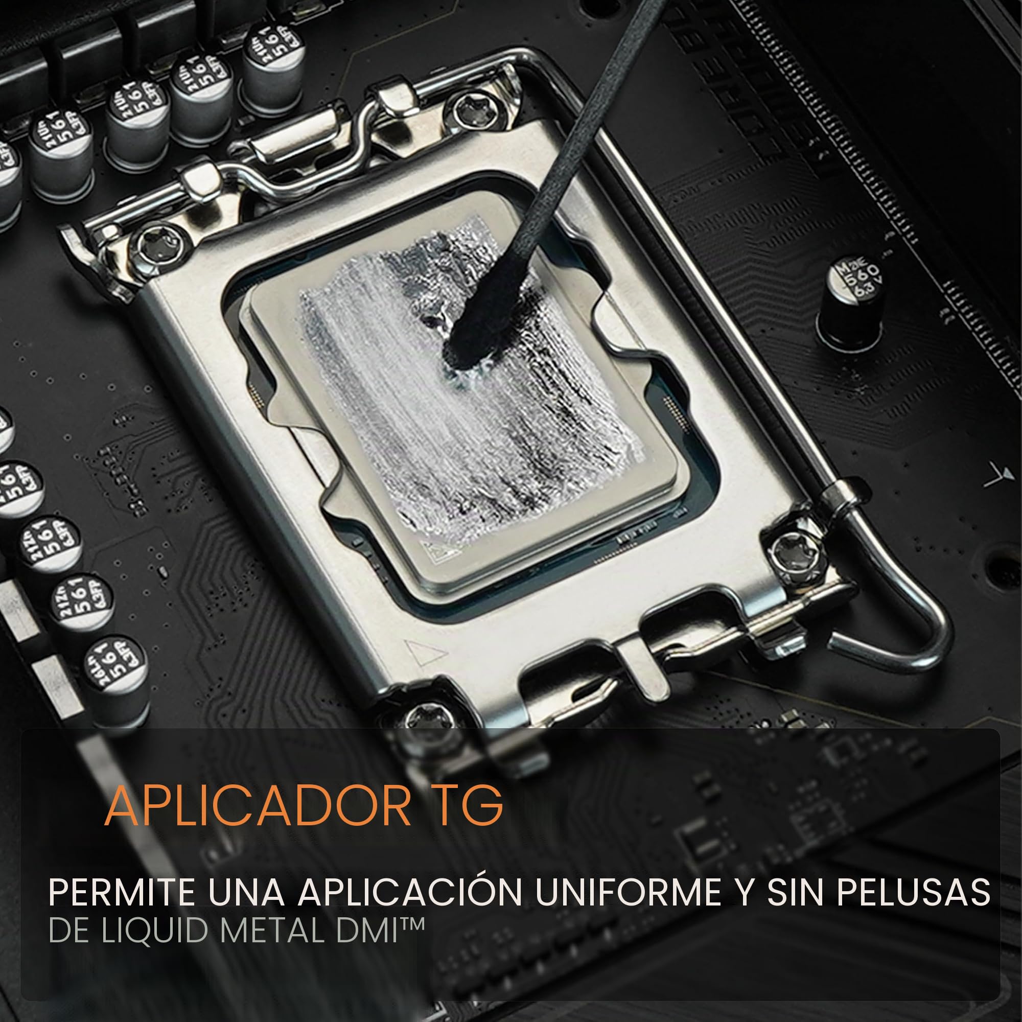Thermal Grizzly - Conductonaut - Pasta conductora térmica de Aluminio Hecha de Metal líquido No Adecuado Grandes Sistemas de enfriamiento Metal líquido para Enfriar la CPU, GPU (5 Gramo)
