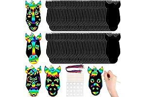 Hungdao Horse Crafts for Kids (80 Pieces)