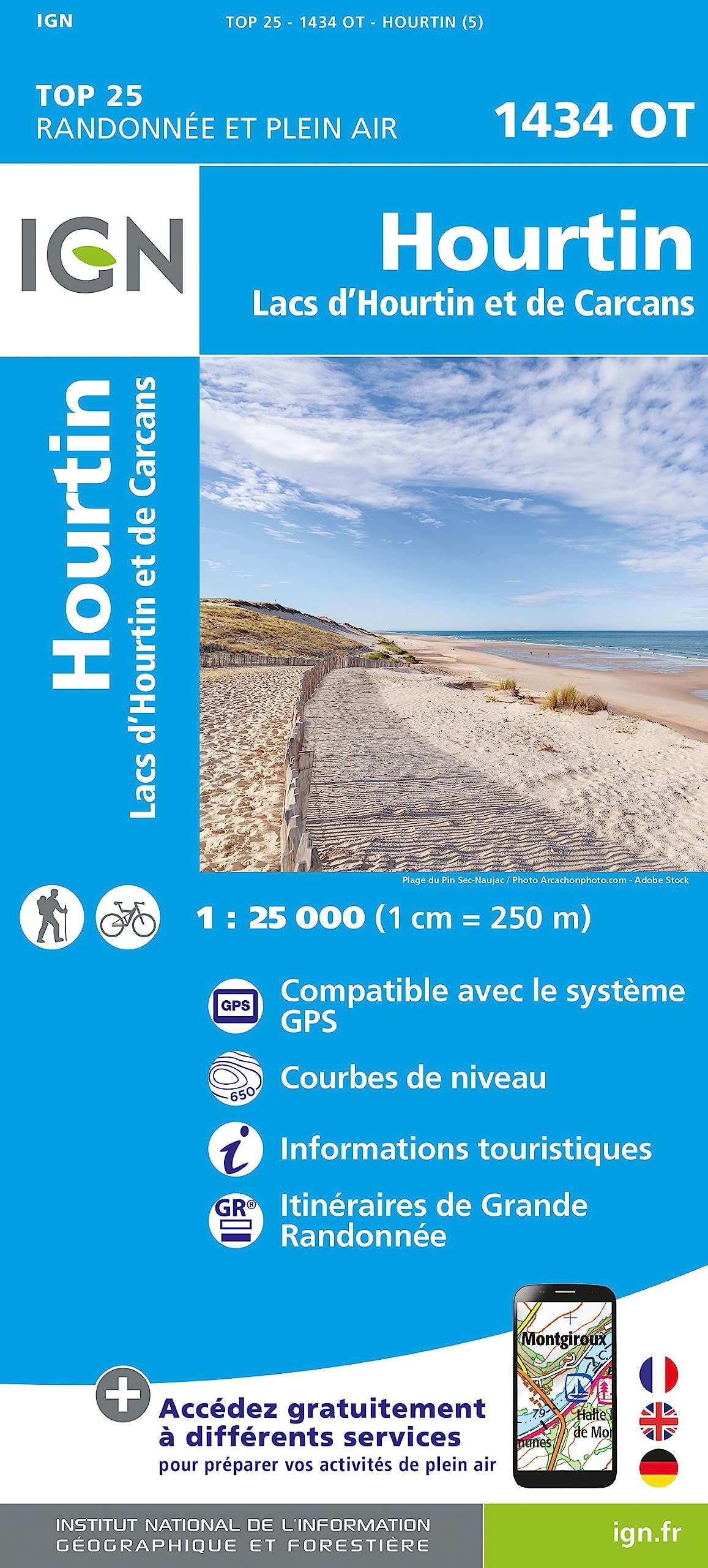 Hourtin / Lacs d'Hourtin et de Carcans (1434OT) (TOP 25)