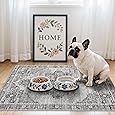 Living Room 2x5 Runner Rugs - Boho Rugs for Living Room Stain Resistant Carpet Vintage Tribal Rugs for Bedroom Kitchen Bathroom with Non Slip Backing Home Decor Floor Decoration Mat 2x5 Teal