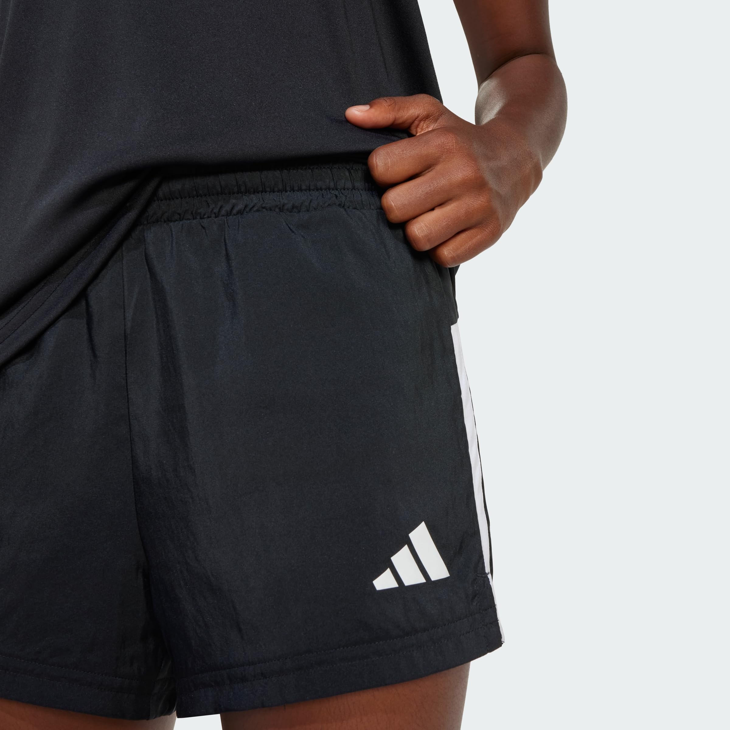 adidas Girl'S Pantalón Corto Train Essentials 3 Bandas (Adolescentes)
