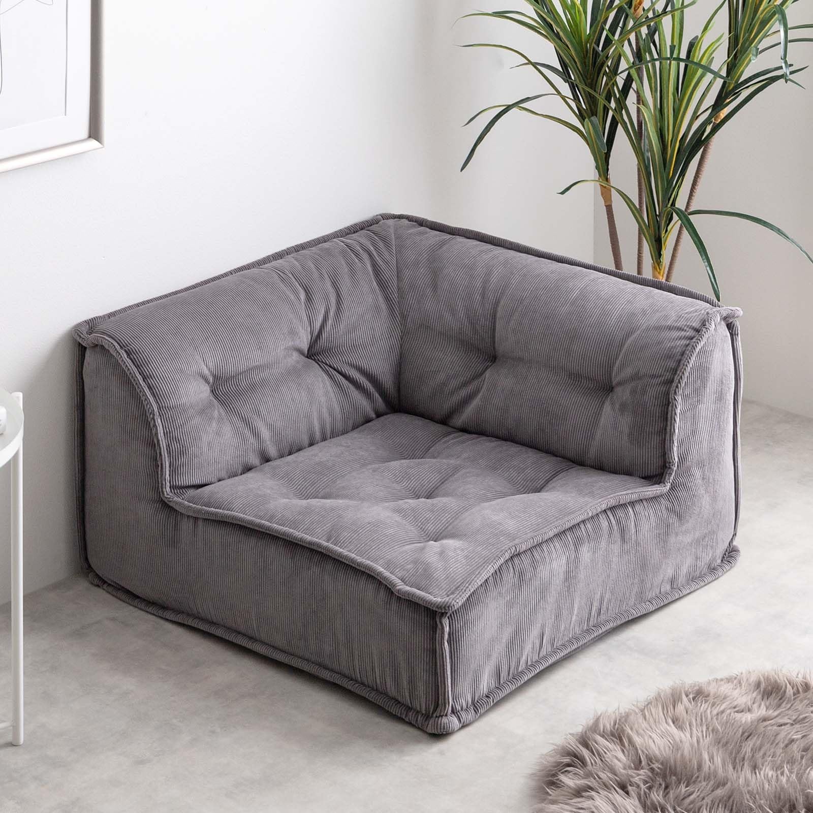 Chouchou シュシュ　コーナーフロアソファ g118075]【2点セット】Chouchou 1人掛け+コーナーフロアソファ ロー