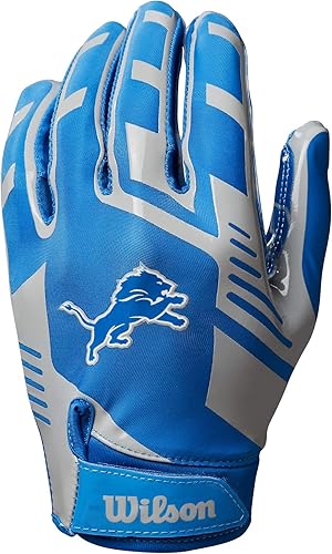 Miniatura 2 de Wilson NFL - Guantes de fútbol americano con ajuste elástico, tallas para jóvenes y adultos