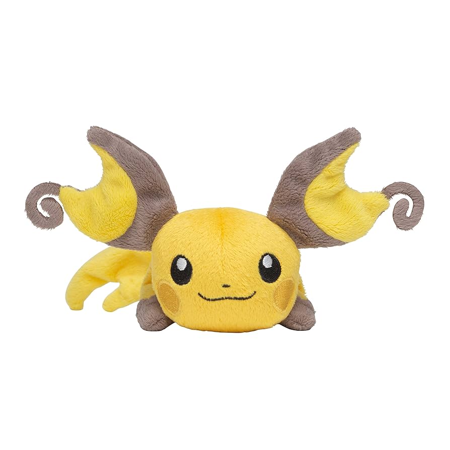 【タグ付き】ライチュウ　ぬいぐるみ ライチュウ ぬいぐるみ ポケモン アメリカポケモンセンター