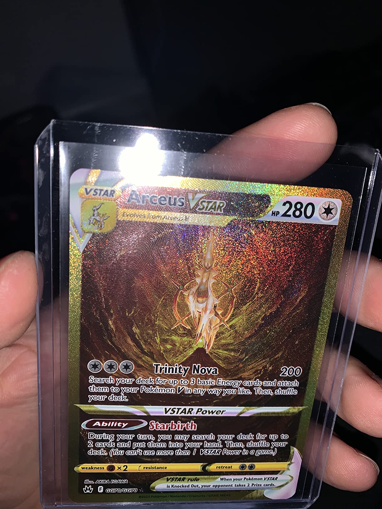 Pokemon - Arceus VSTAR GG70/GG70 - Crown Zenith - Martinique | Ubuy