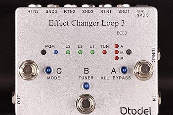 ギター Otodel Effect Changer Loop 3 ECL3 Amazon.co.jp: Otodel Effect Changer Loop 3 ECL3 [3ch