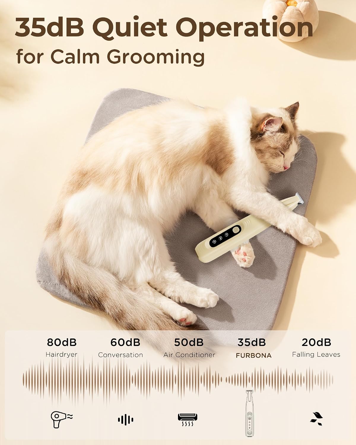 Dog Paw Trimmer 18mm with LED Light and USB-C Rechargeable — view 6