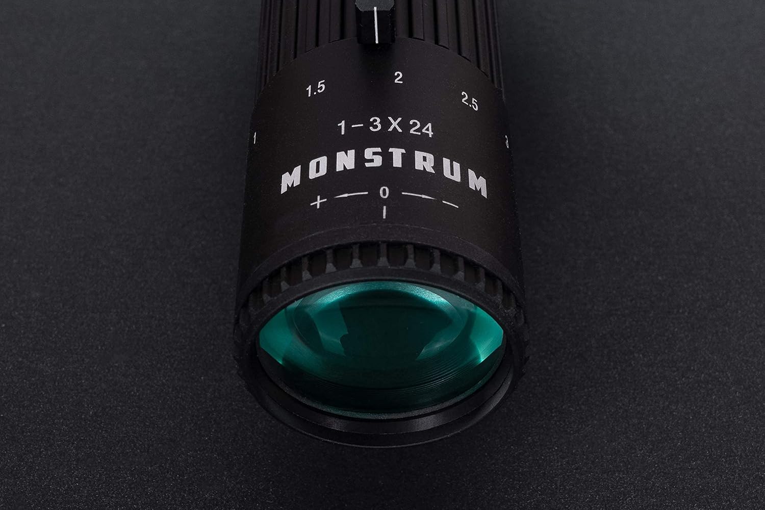 Monstrum G3 1 3x24 First Focal Plane FFP Rifle Scope with Illuminated MOA Reticle and Offset Cantilever Mount Photo