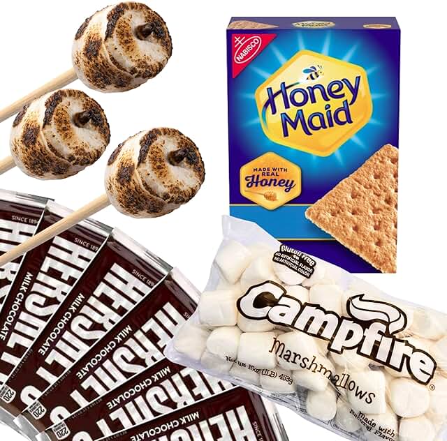 30 Fire Pizza Oven Recipes That Bring Smoky Flavor to Your Table 87 112-Piece S’mores Kit – Makes 24 S’mores – Includes 30” Birch Roasting S...