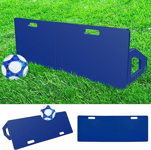 Soccer Rebounder Large Foldable Dual Angles Training Board for Soccer Training
