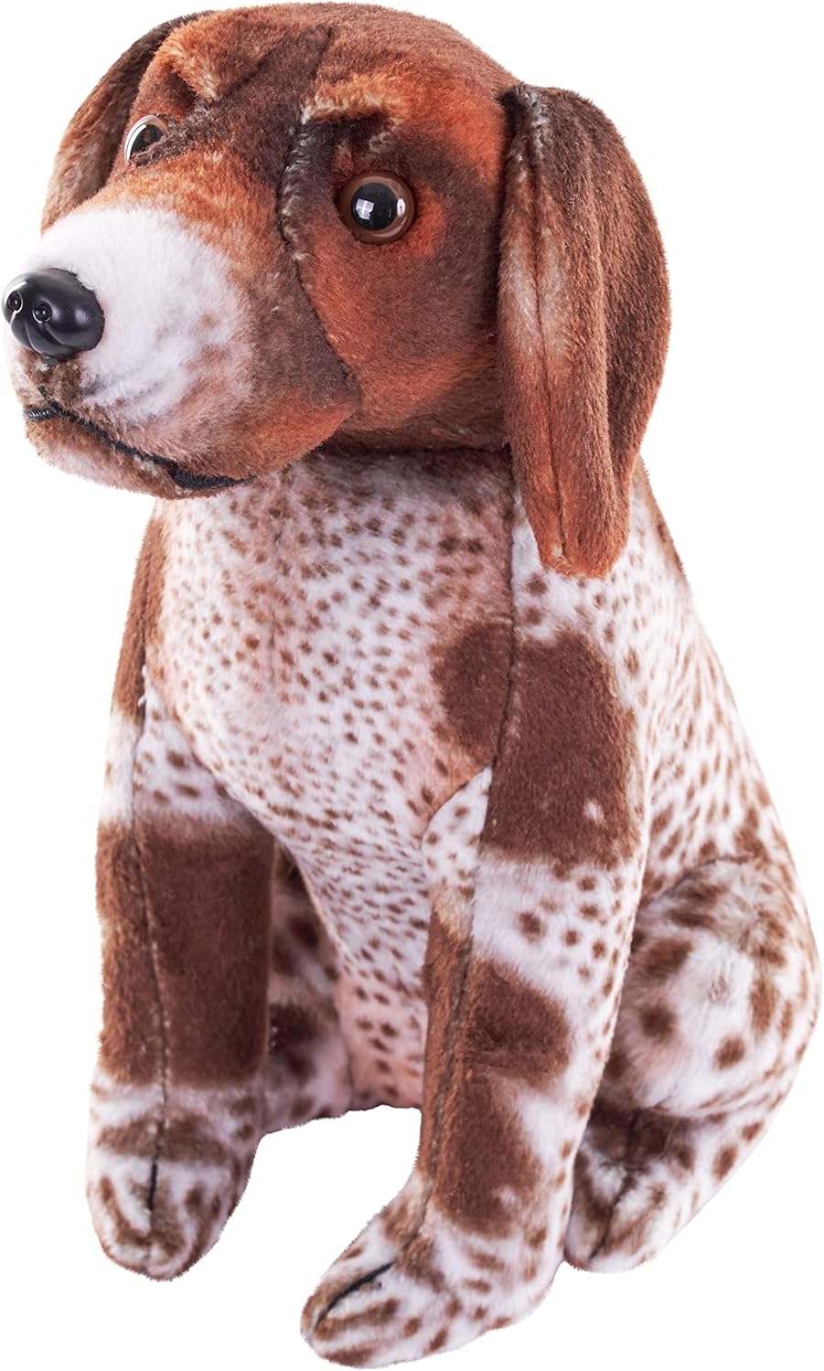Wild Republic Rescue Dog, German Pointer, Stuffed Animal, with Sound, 5.5 inches, Gift for Kids, Plush Toy, Fill is Spun Recycled Water Bottles