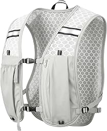 Running Hydration Vest Backpack - Lightweight & Breathable Running Vest Phone Holder for Women Men, 5L Hydration Pack for TrailRunning Hiking Cycling Marathon