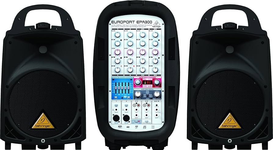 Behringer Europort EPA300 Ultra-Compact 300-Watt 6-Channel