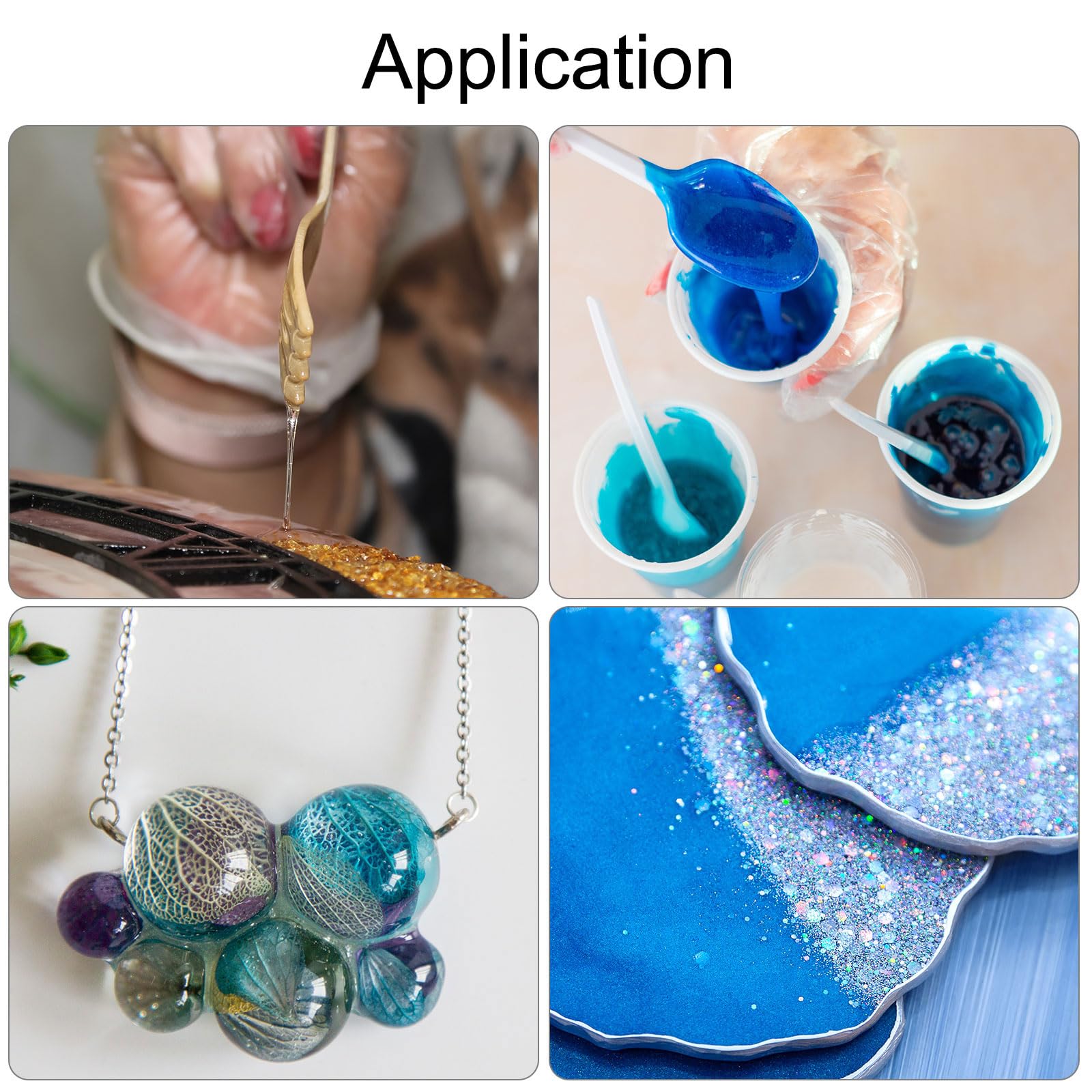 G&S Homedeko Copeaux De Verre écrasé De 3 à 8 Mm Pour Loisirs Créatifs