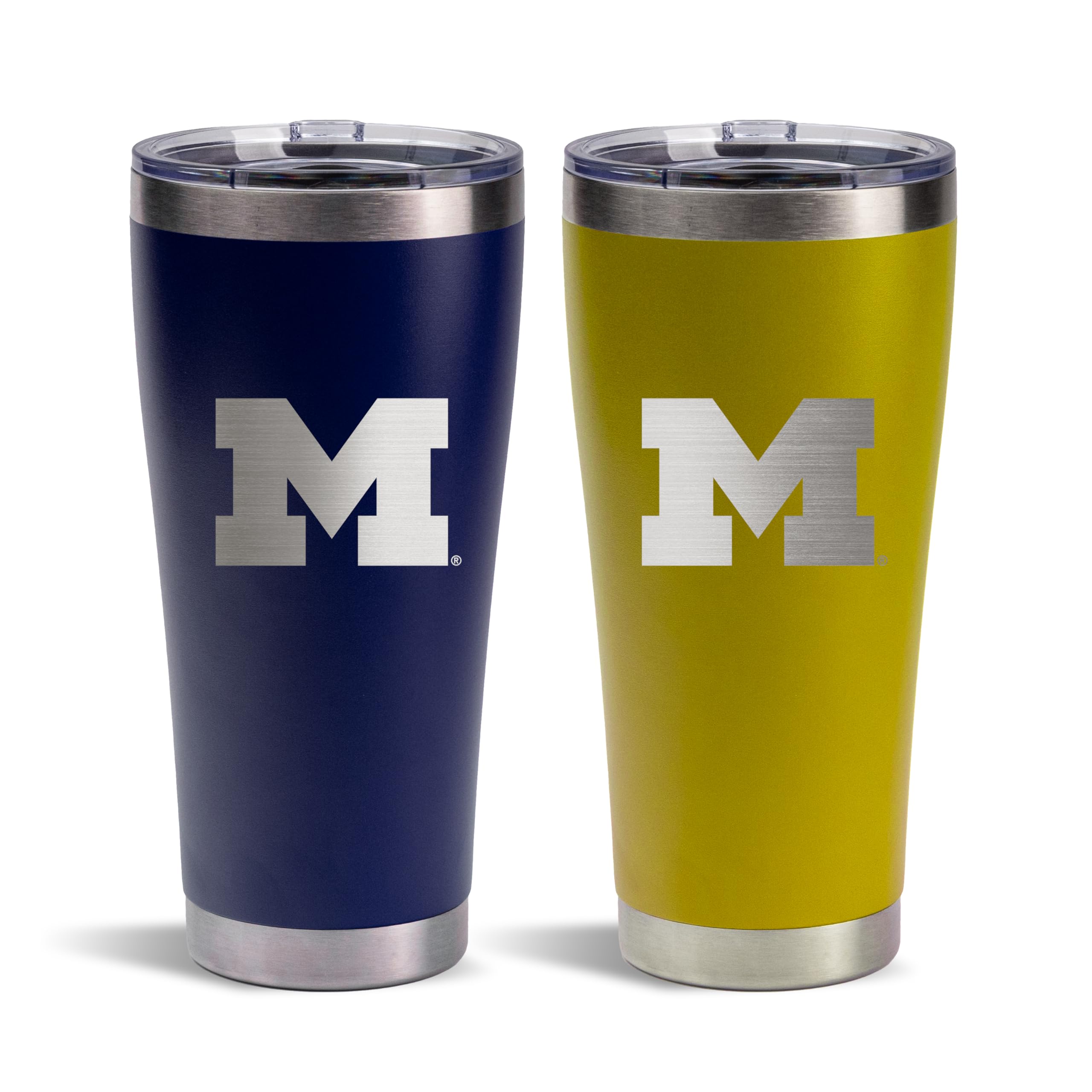 The Memory Company | Licensed NCAA 2-Pack Home/Away 30oz Tumblers with Straws