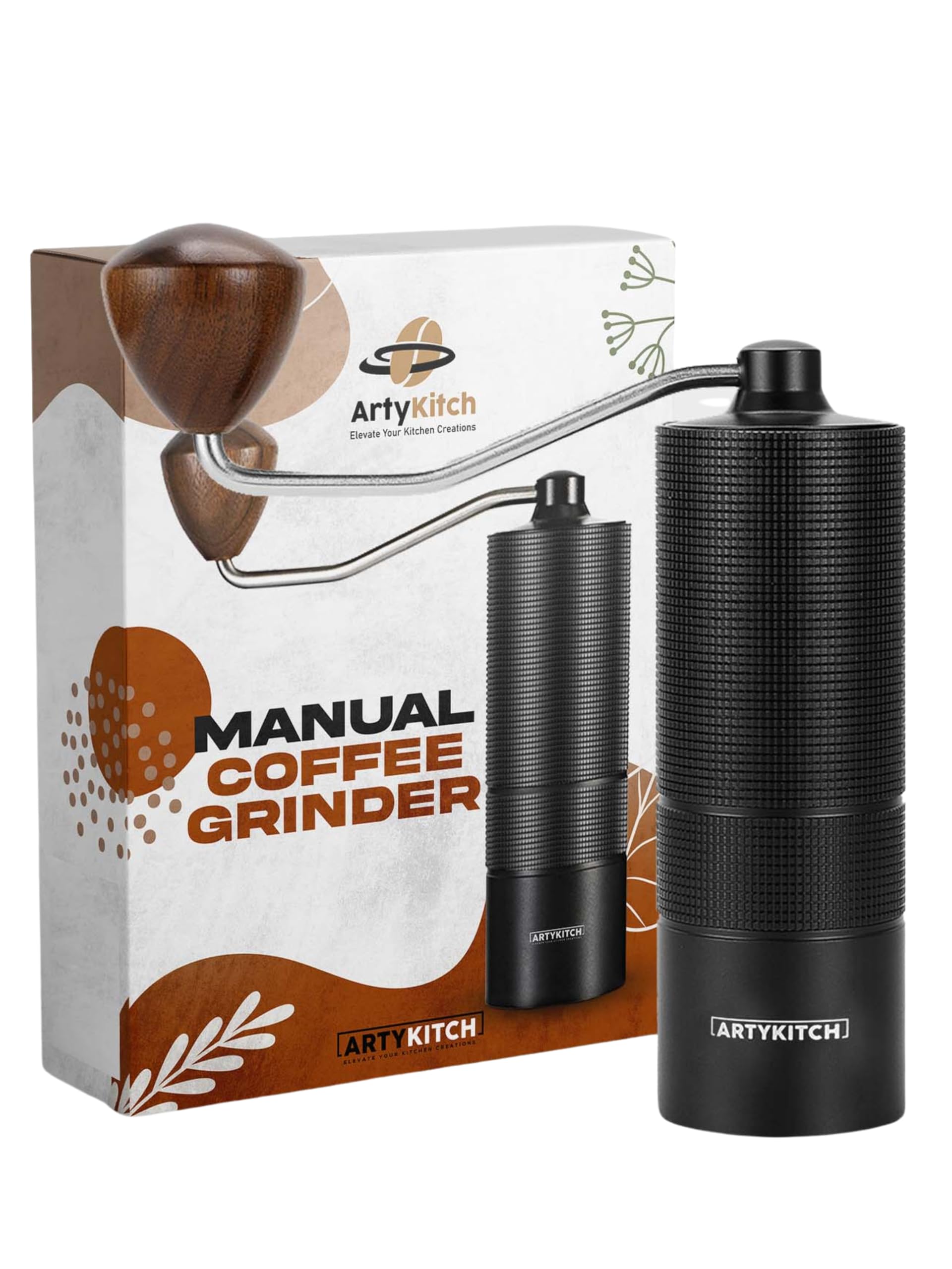 Amazon.com: Manual Coffee Grinder - Portable Stainless Steel