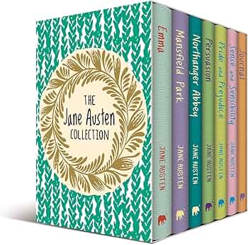 The Jane Austen Collection: Six Book Boxset plus Journal: Jane