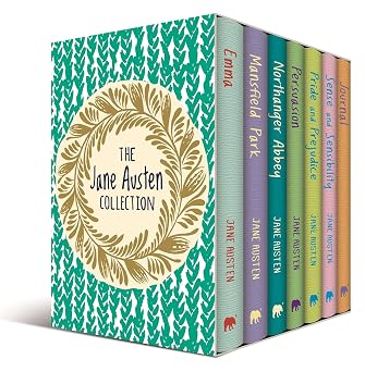 The Jane Austen Collection Six Book Boxset plus Journal