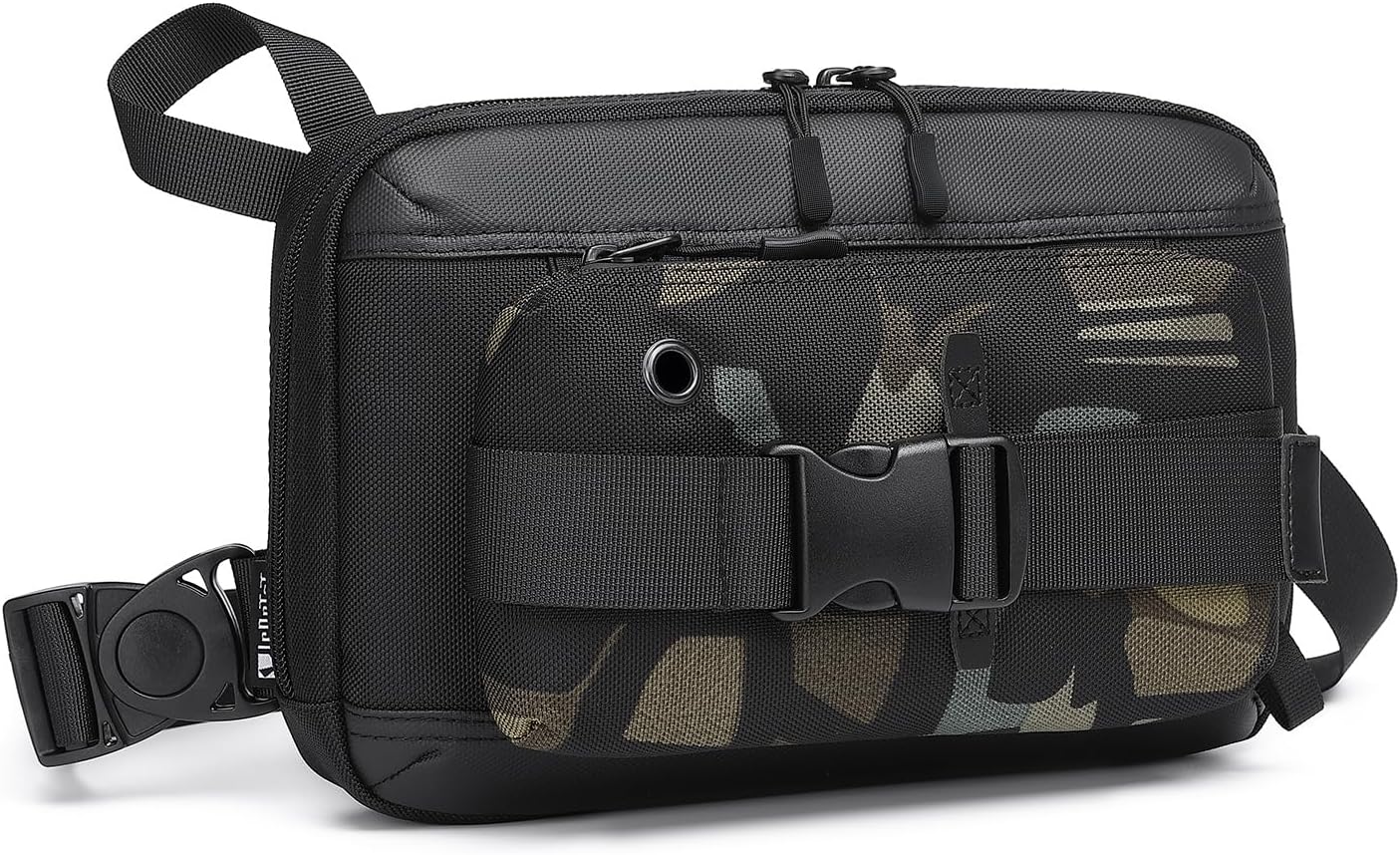 Sling Backpack Crossbody Sling Bag Chest Bag Daypack Fanny Pack Cross Body Bag for Outdoors Hiking Traveling Running