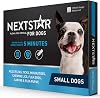 NEXTSTAR Flea and Tick Prevention for Dogs, Repellent & Control, Fast Acting Waterproof Topical Drops, Extra-Large Dog Flea & Tick Control, 1 Monthly Dose