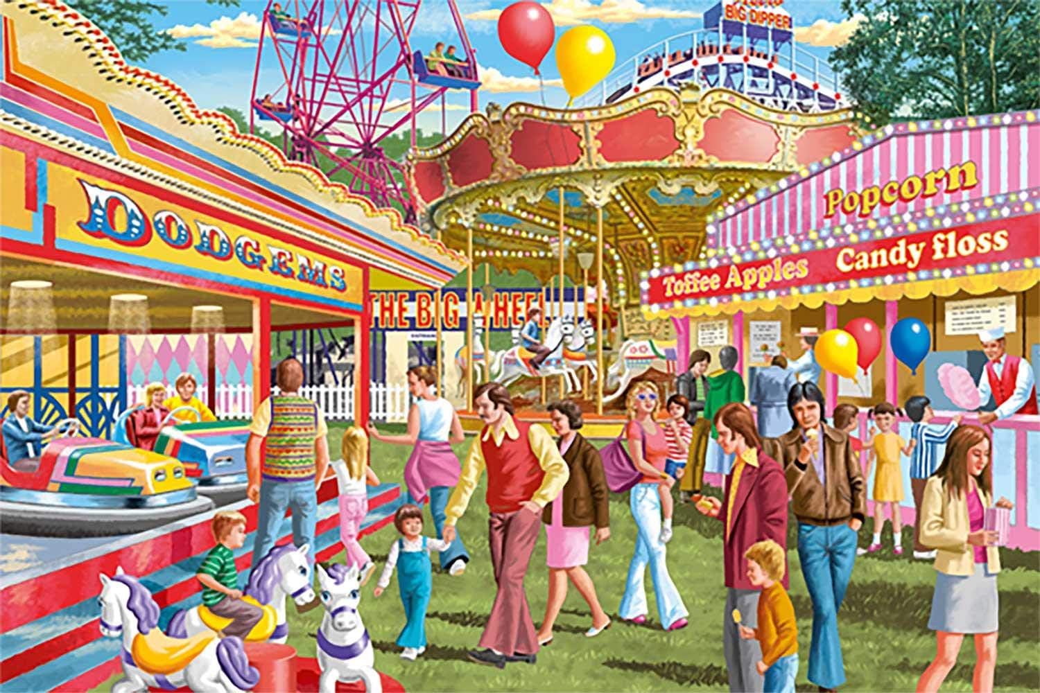 Falcon de luxe - Fun at the Fair 1500 Piece Jigsaw Puzzle