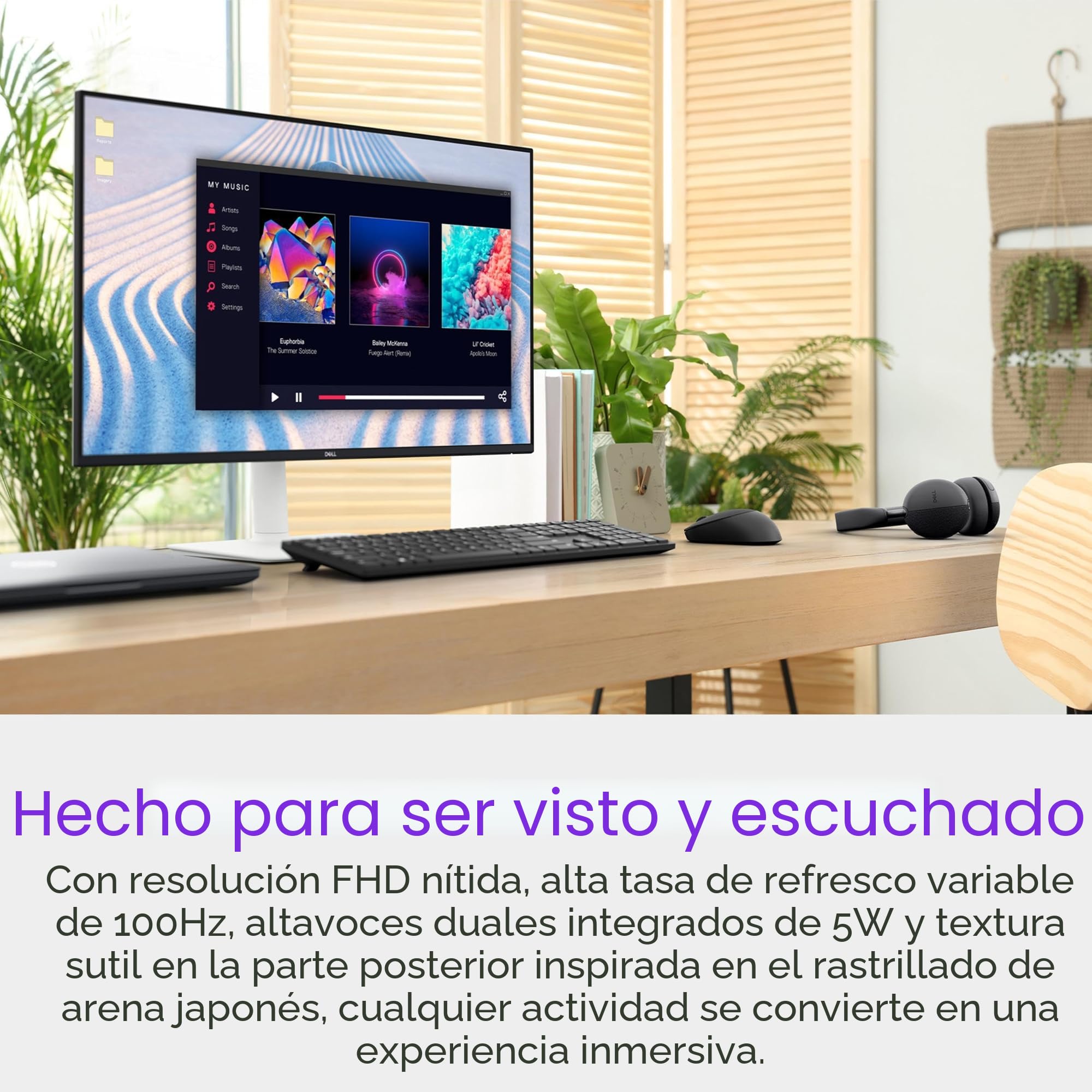 Amazon.com: Monitor Dell S2725HS de 27 Pulgadas, Pantalla FHD