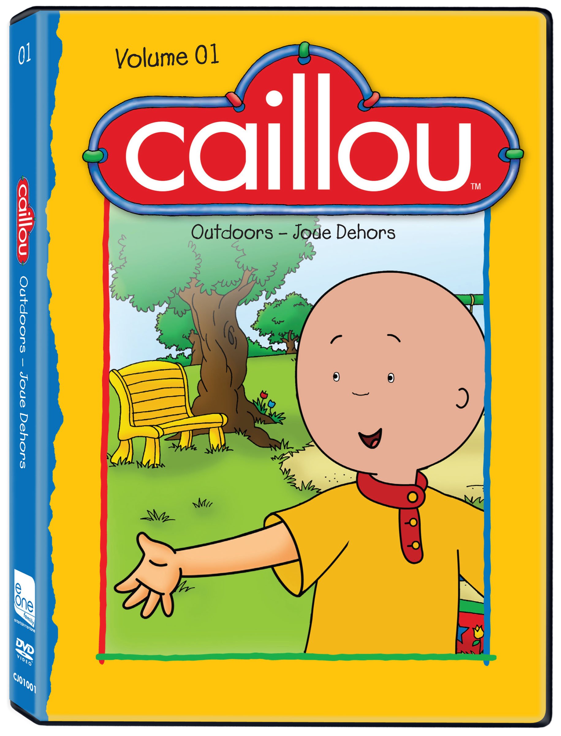 Caillou - Outdoors (Bilingual) [DVD]