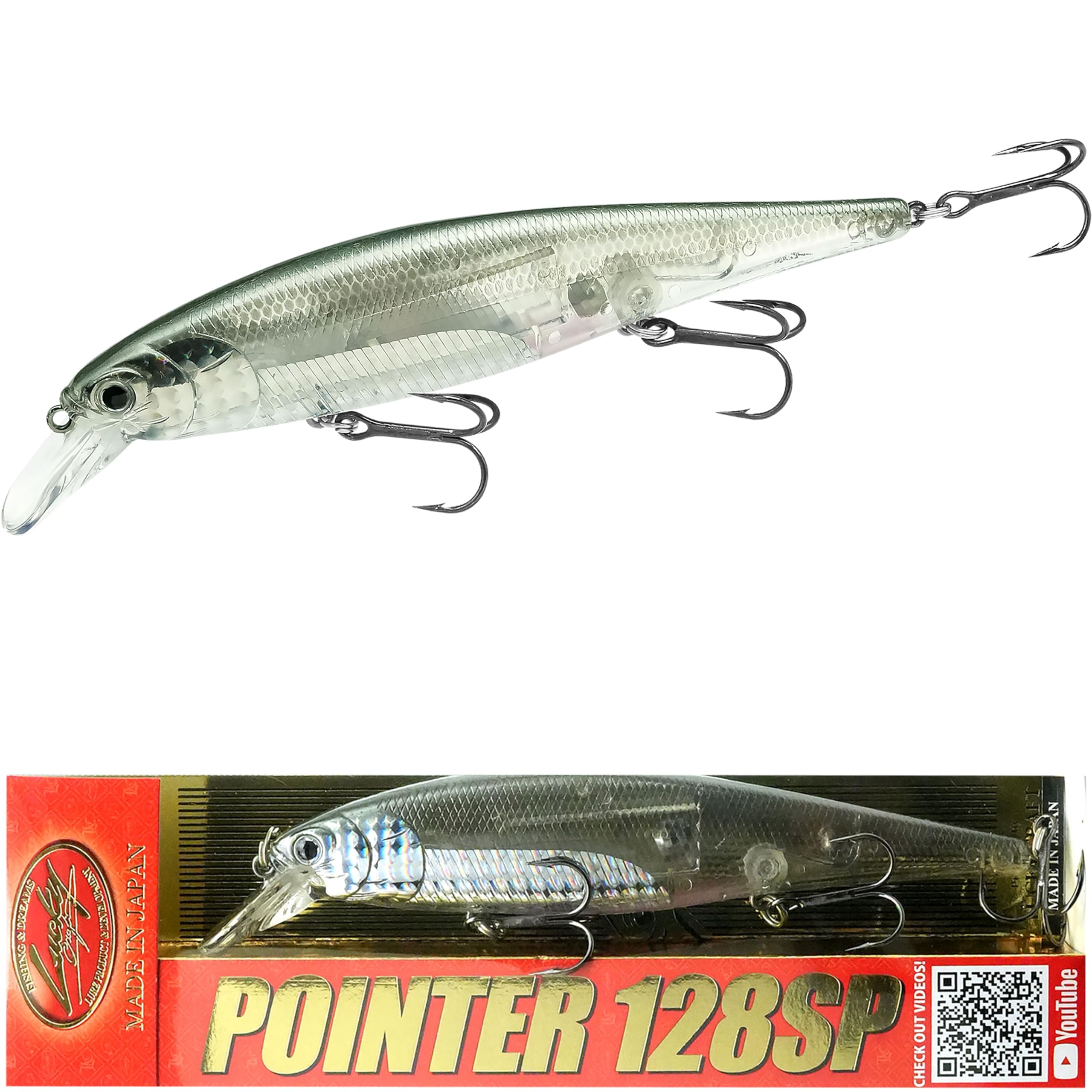 LUCKY CRAFT Pointer 128SP - Bass Fishing Jerkbait -22