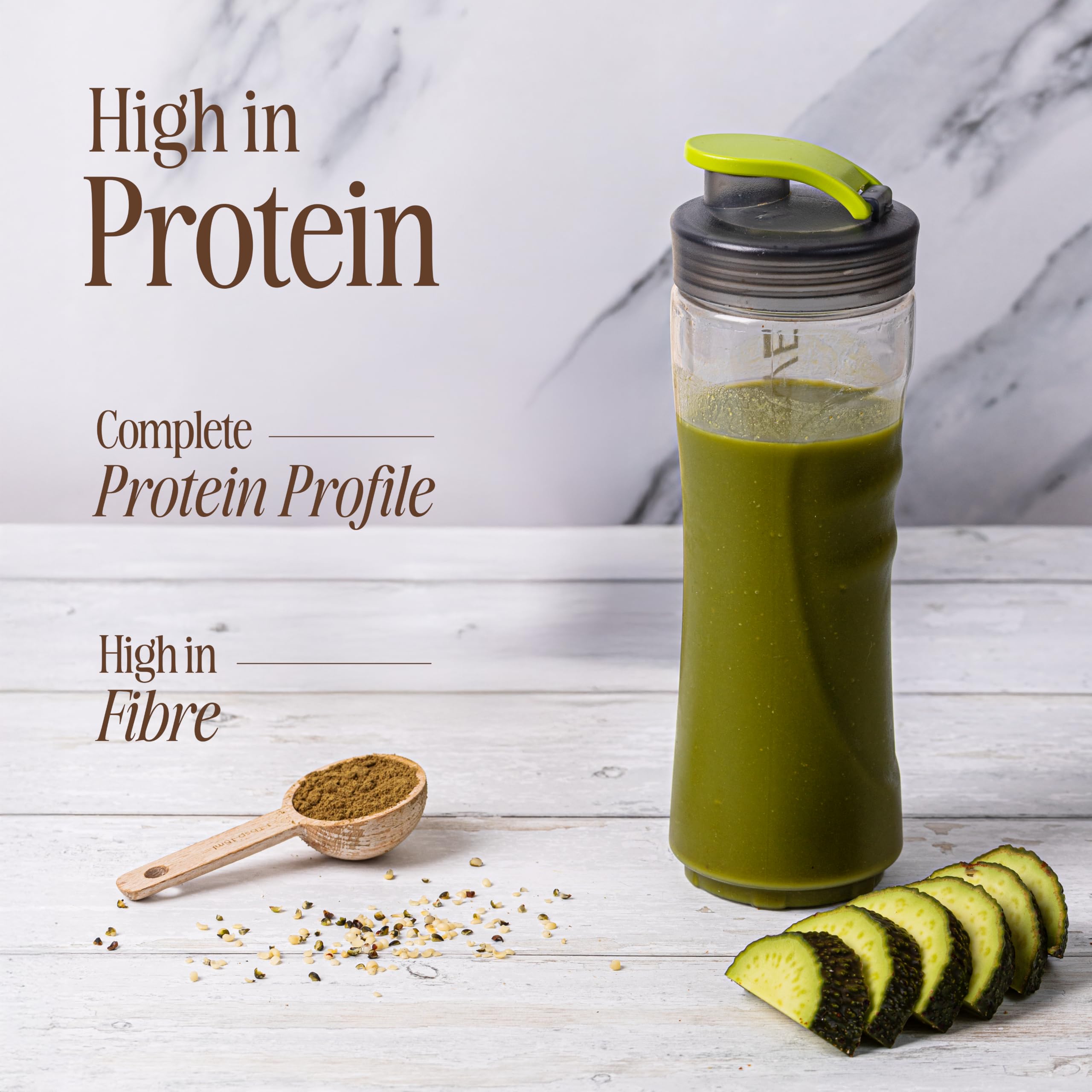 Sevenhills Wholefoods Organiczne Surowe Białko Konopne W Proszk 3kg