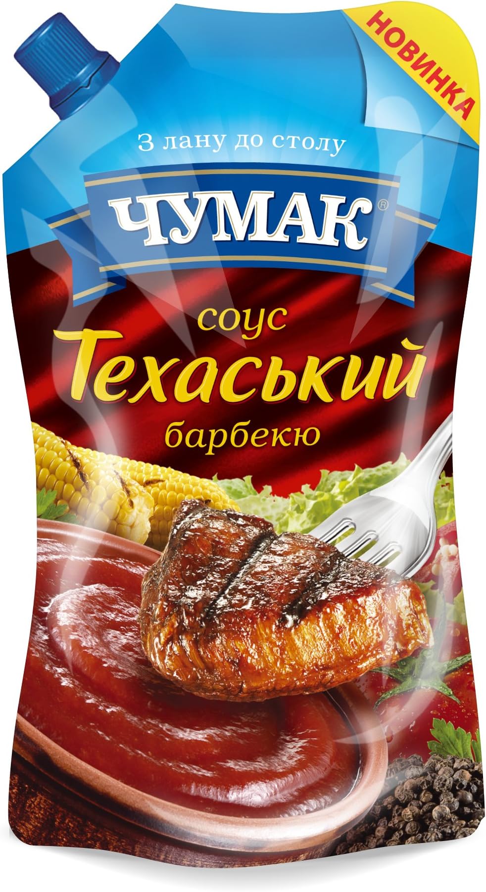 (pack of 3) Sauce "Texas Barbeque" 220g