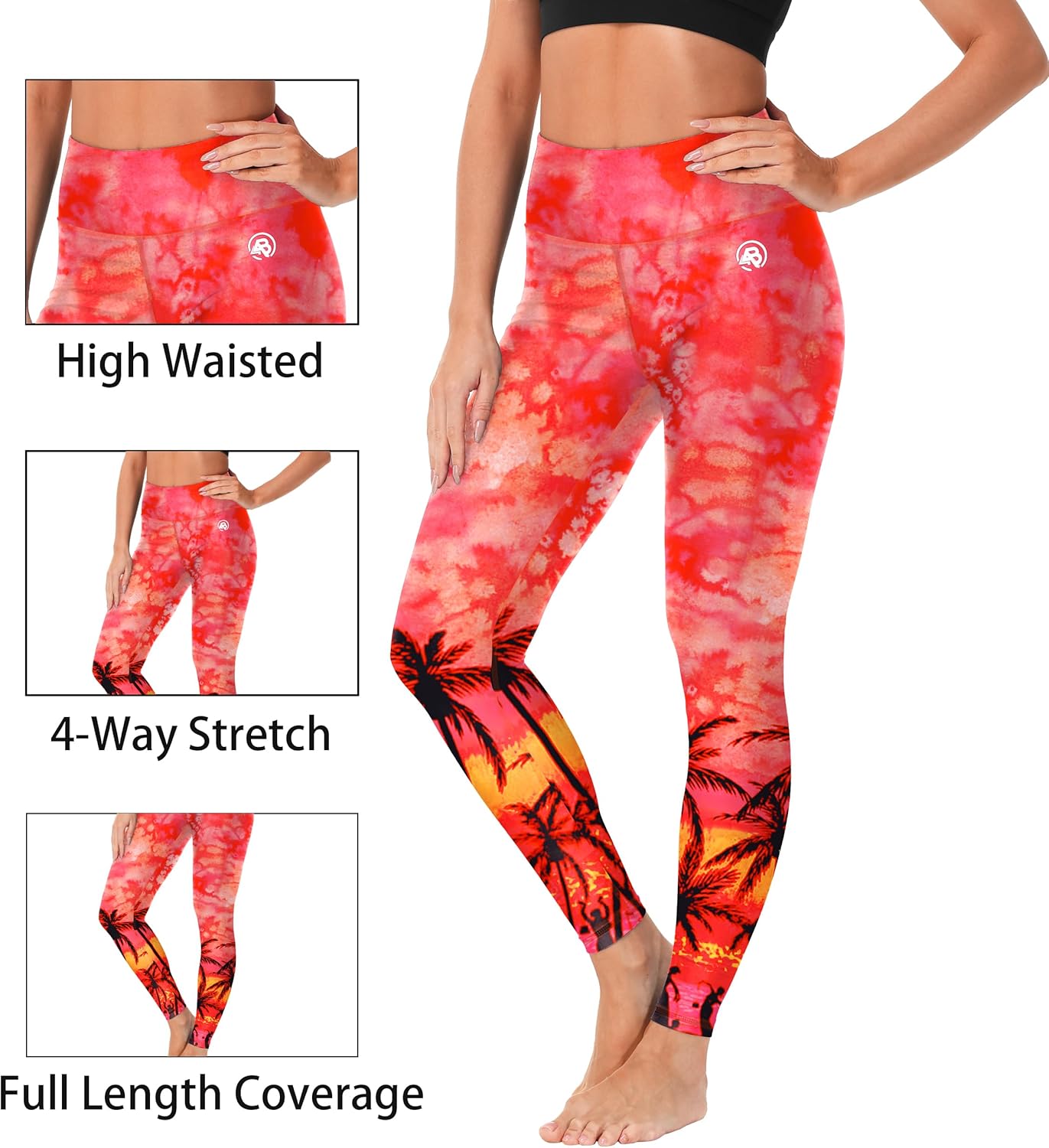 AOBUTE Women Swim Pants UPF 50+ Rash Guard Pants High Waisted Swimming Leggings