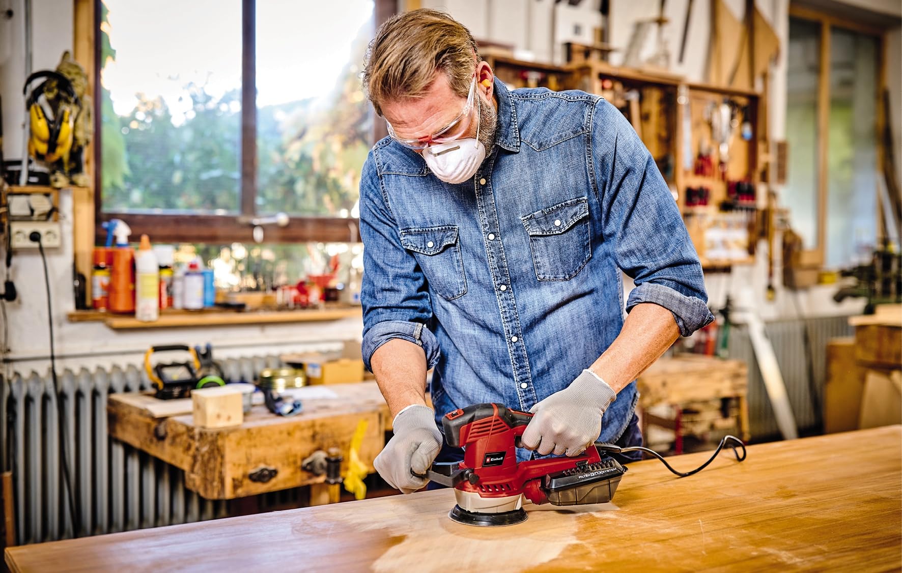 Einhell Ponceuse excentrique TE-RS 40 E