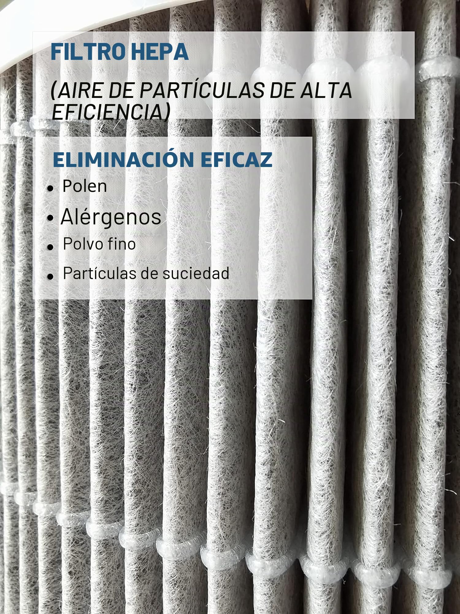 Juego de filtros Comedes para purificadores de aire Rowenta PU6010, PU6020, PU6015, PU6025, PU6040, PU6045, en lugar del filtro HEPA Rowenta/Tefal XD6077F0 o del filtro de carbón activo XD6061F0