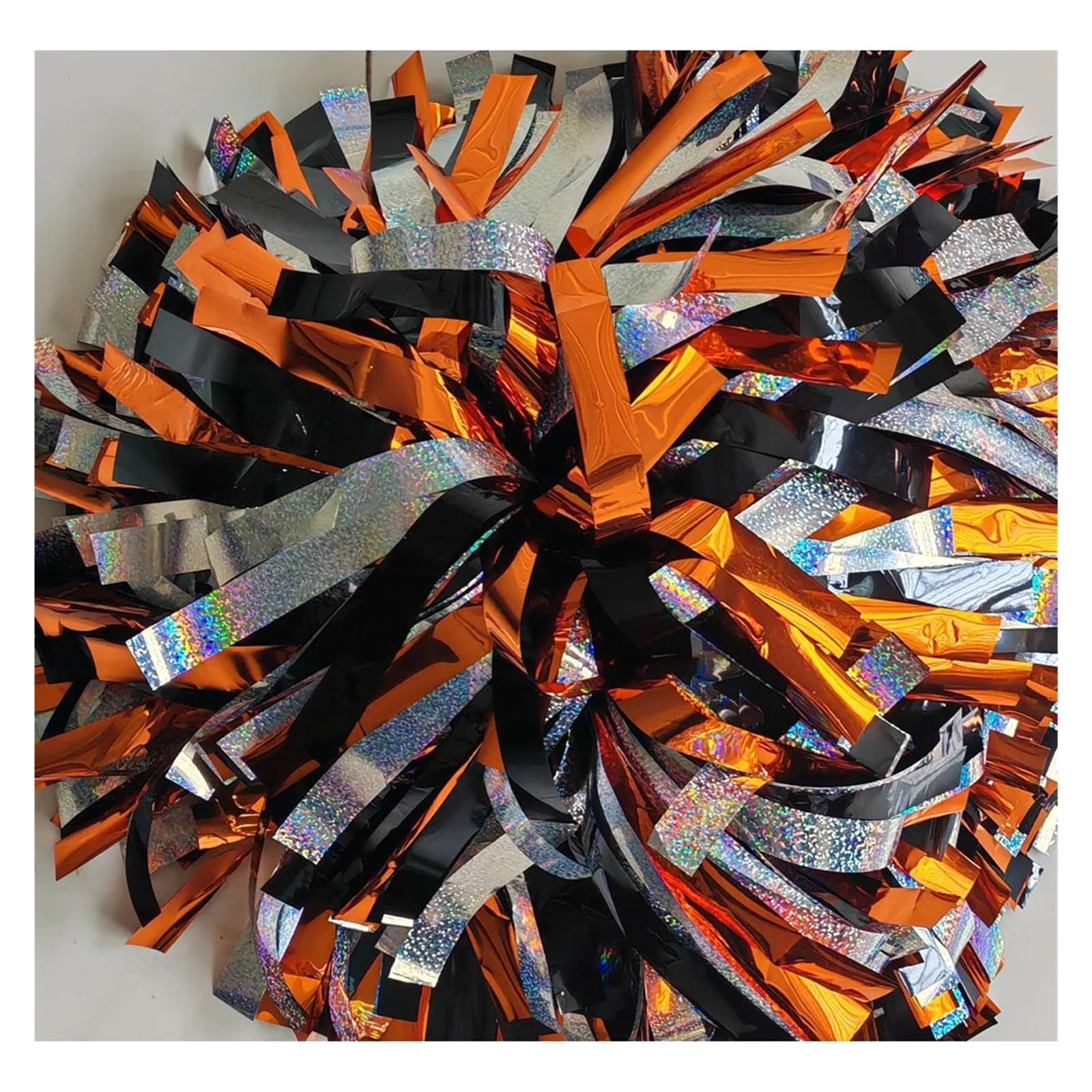 Cheerleading Poms for Sports Festival Performances(Color 2,4 Inch)