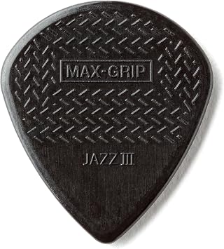 Jim Dunlop Max-Grip Jazz III Stiffo Pick 1.38MM - 24 Pack