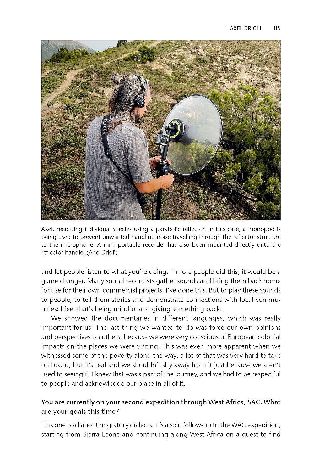 Perspectives on Wildlife Sound Recording: An Overview of Modern Practice